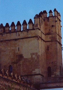 Les fortification de l'Alcazar.